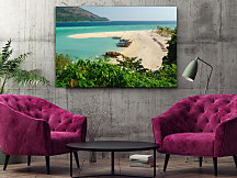 Obraz rybárske člny na pláži 1369